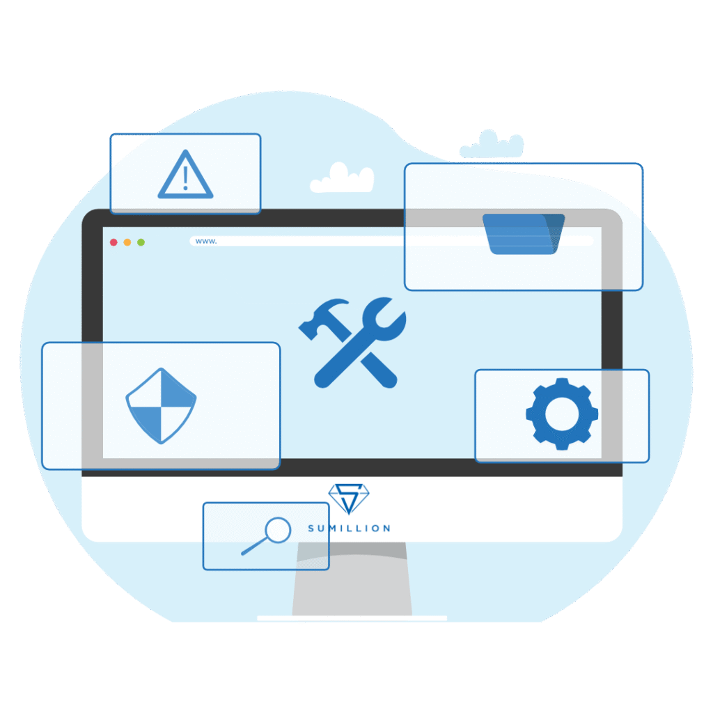 Alt="Swift Fix solving IT problems quickly with Sumillion"